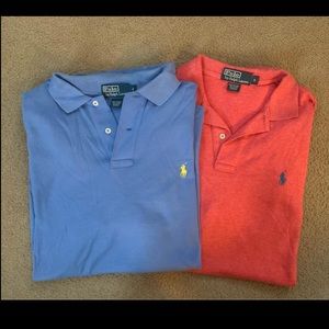 2 Ralph Lauren polo shirts BOTH $30